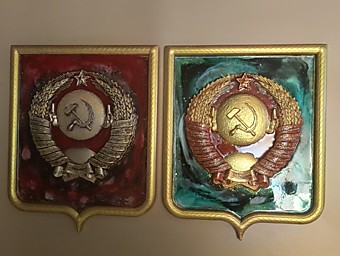 Герб СССР из Гипса