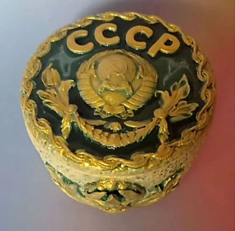 Шкатулка из Гипса СССР
